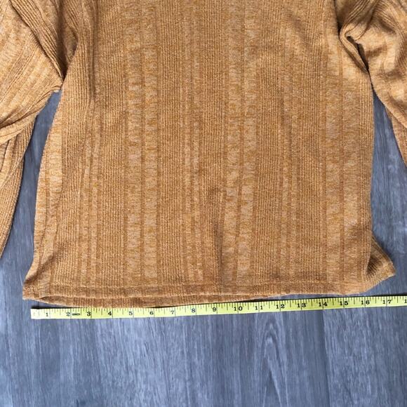 For The Republic Knit Sweater Mustard Size Small - Picture 5 of 8